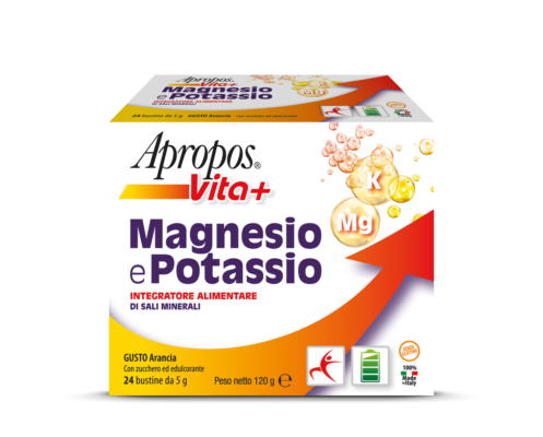 Apropos Vita + Magnesio e Potassio 24 bustine