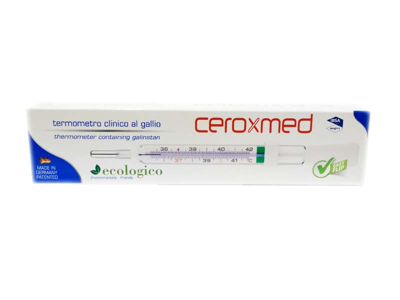 Ceroxmed termometro clinico al gallio