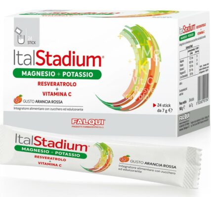 Italstadium magnesio e potassio 24 stick