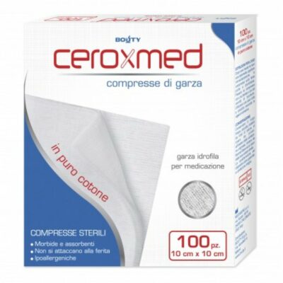 Ceroxmed compresse di garza 10 cm x 10 cm