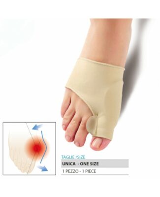 Orione Ok Ped G213 fascetta protezione alluce valgo con separatore dita integrato
