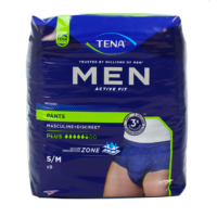 Tena Men Active Fit Pants PLUS S/M mutandine assorbenti da uomo 9 Pezzi