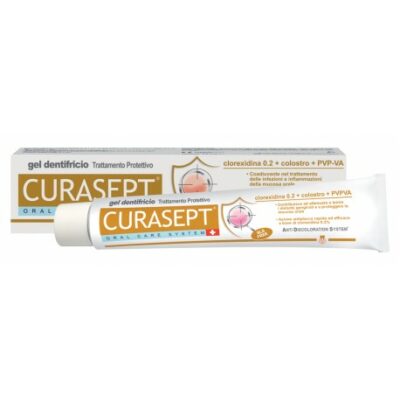 Curasept ADS DNA gel dentifricio trattamento protettivo 0.20 75 ml