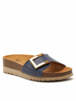 Scholl ciabatta Monterey Mule blu n.40