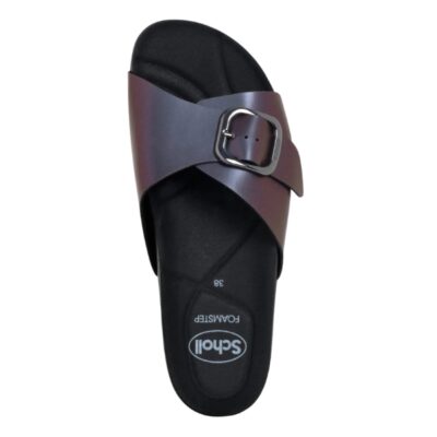 Scholl ciabatta Senny nero/viola