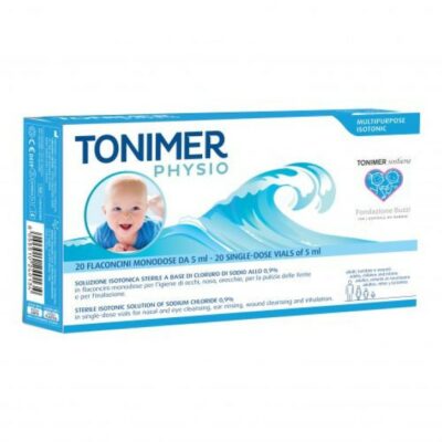 Tonimer soluzione isotonica naso occhi e orecchie 20 flaconcini monodose