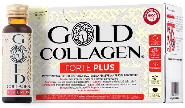 Gold Collagen forte plus 10 flaconcini